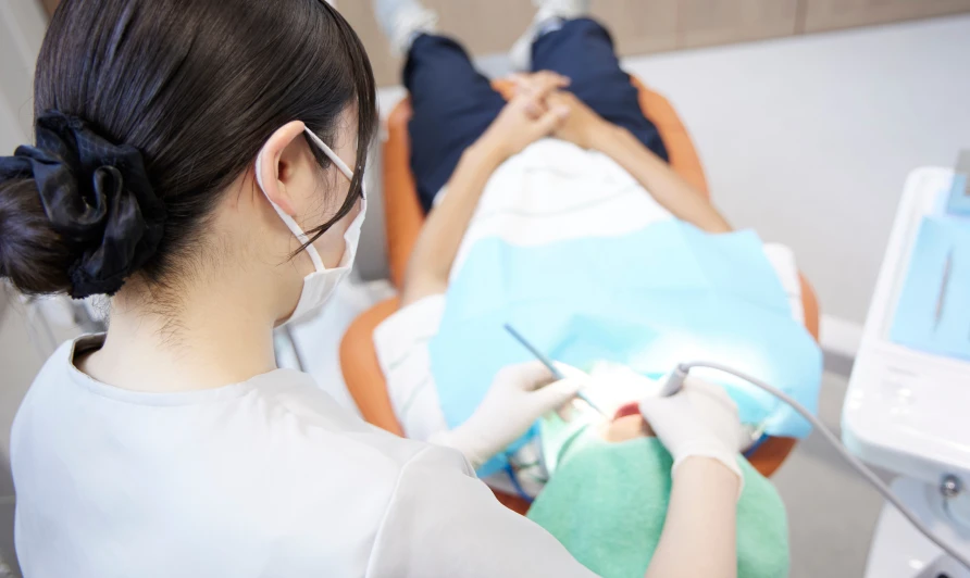 おおよそ3ヶ月に1回の来院、メンテナンス画像